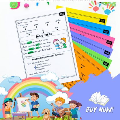 Comprehensive Decodable Readers and Phonics Intervention Bundle