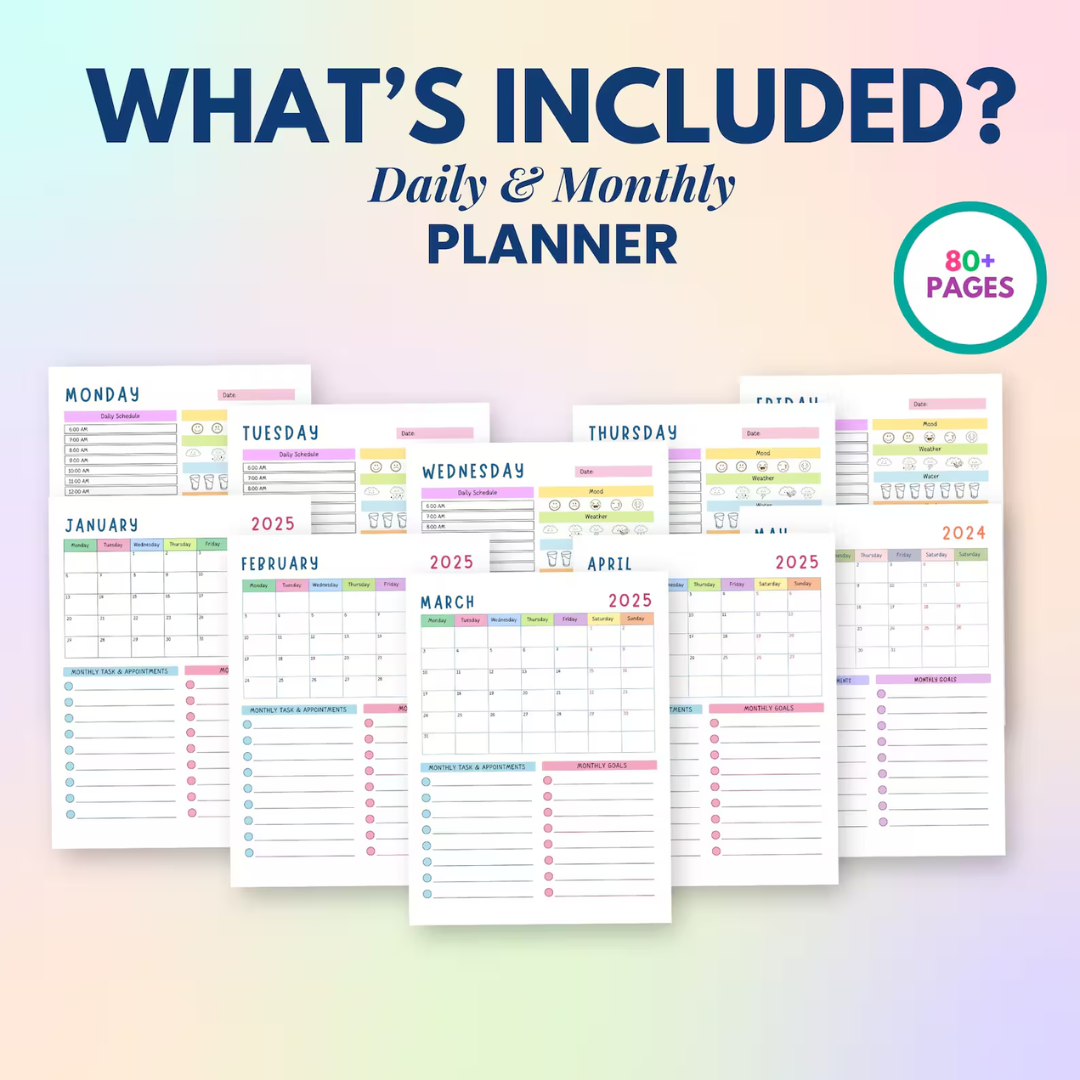 ADHD Planner for Kids