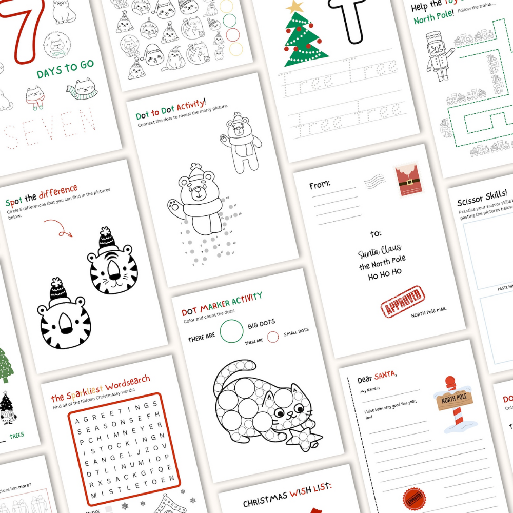 Christmas Activity Bundle