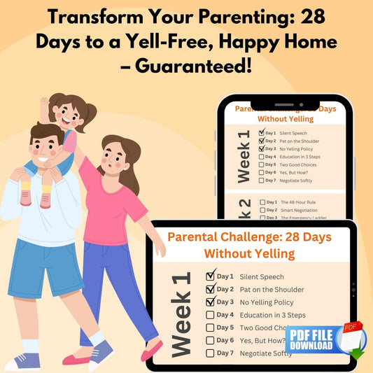 The 28-Day Calm Parent Challenge: Transform Your Parenting Journey Digital Course