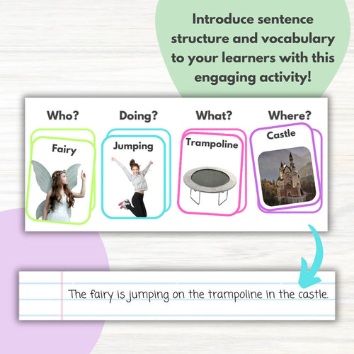 Creative Sentence Building Kit