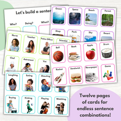 Creative Sentence Building Kit